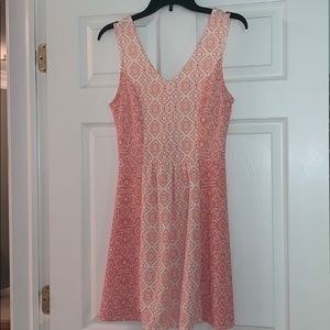 Pink spring/summer dress